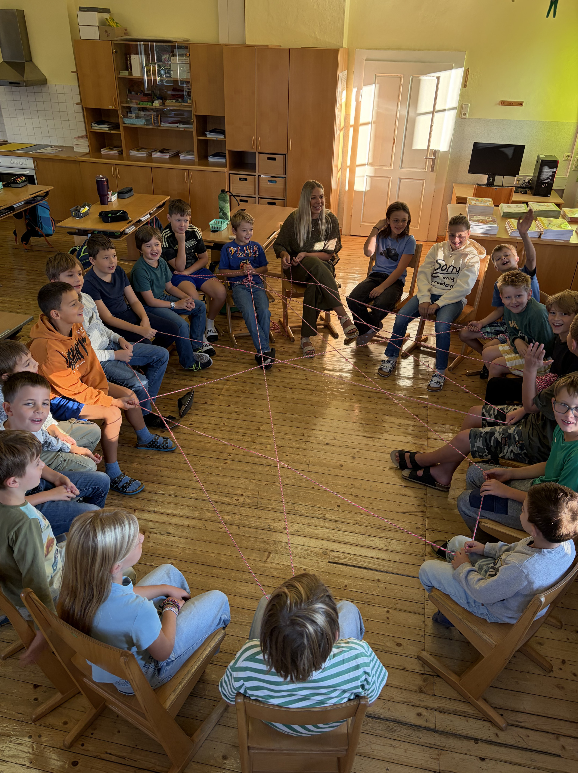 Gemeinsam durch das heurige Schuljahr – ein Netz, das uns verbindet!